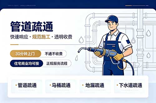 安义管道疏通