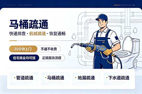 安义马桶疏通
