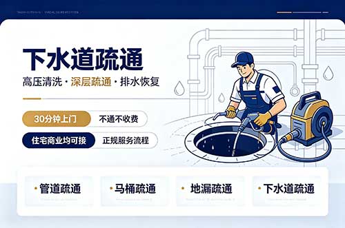安义下水道疏通