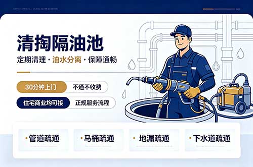 安义清掏隔油池